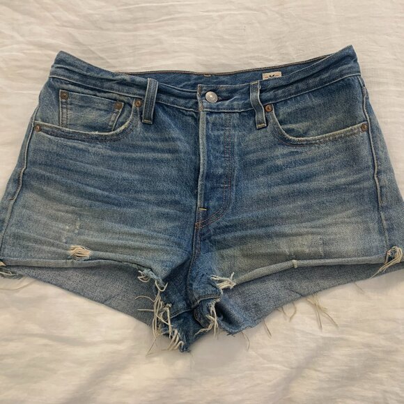 Levi's Cone Denim cut-off shorts - Picture 1 of 3